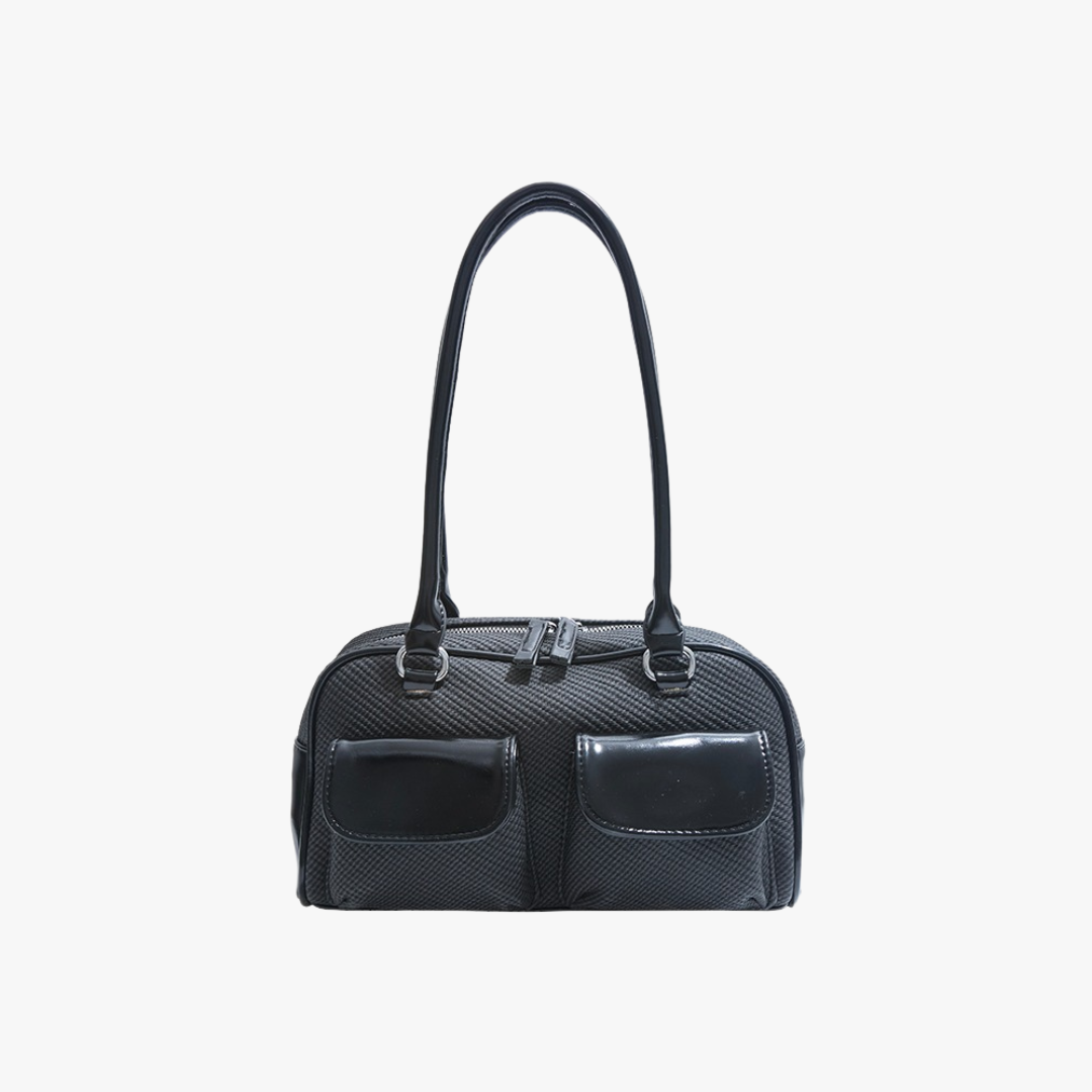 Pebbled Shoulder Bag