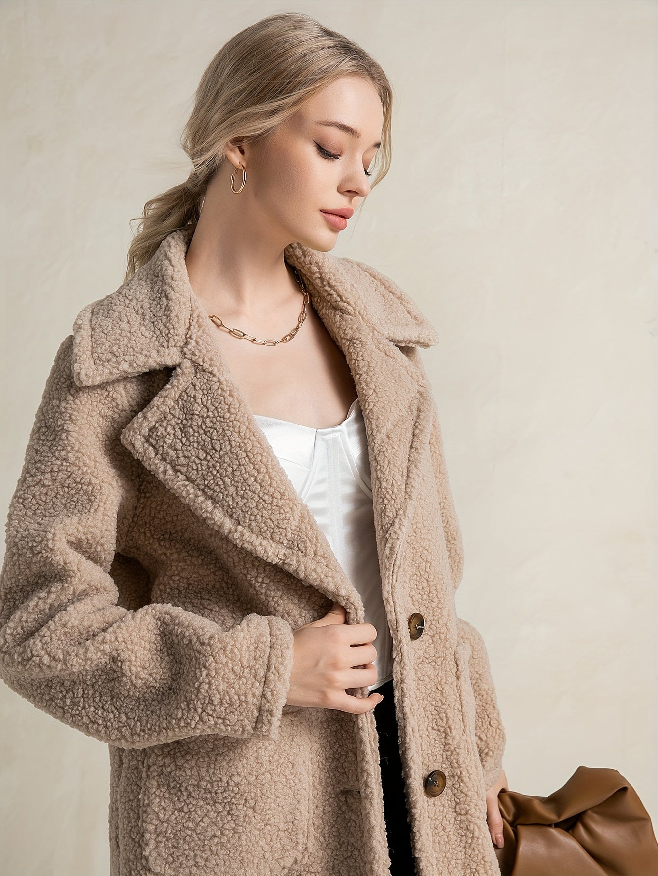 Jodee | Teddy long coat