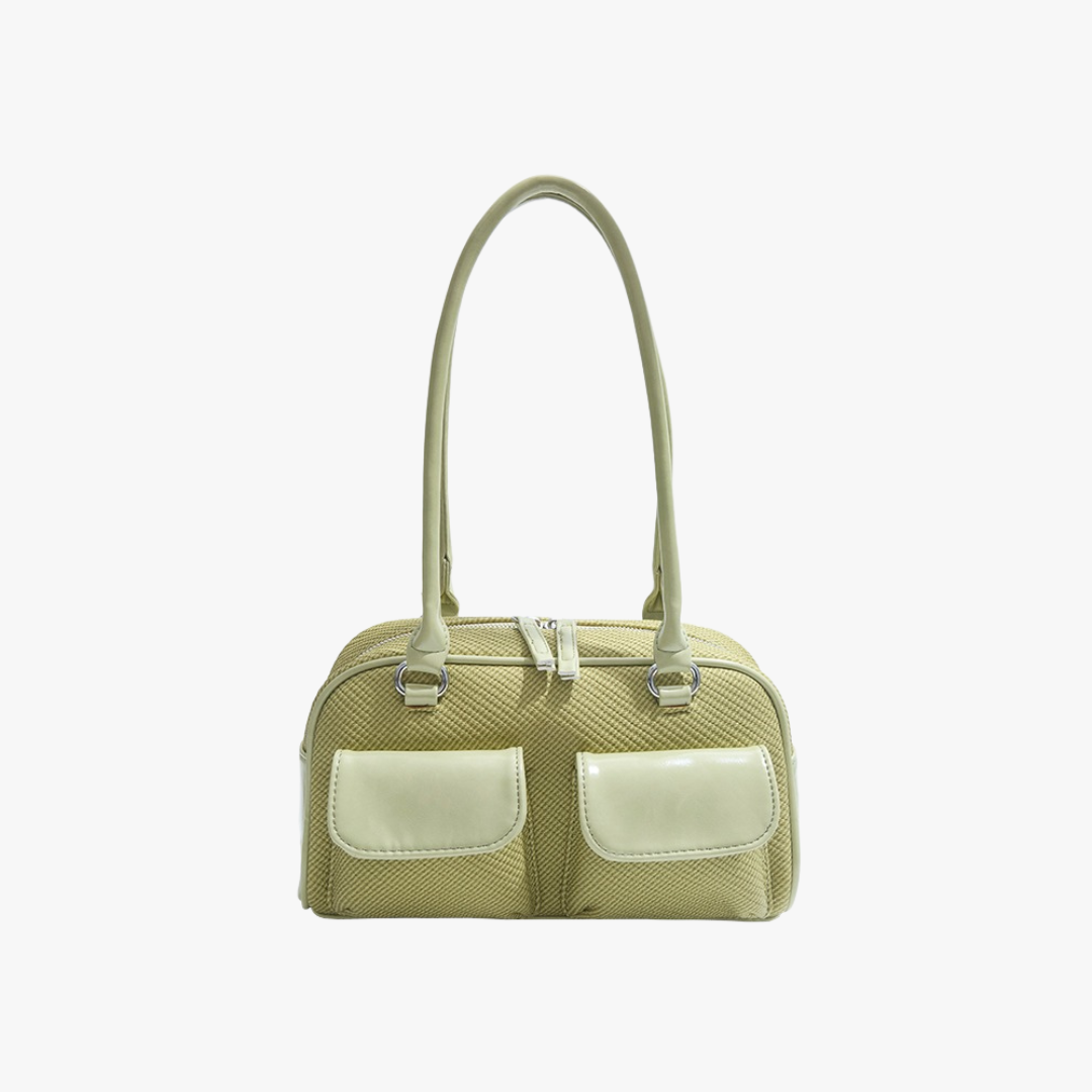 Pebbled Shoulder Bag