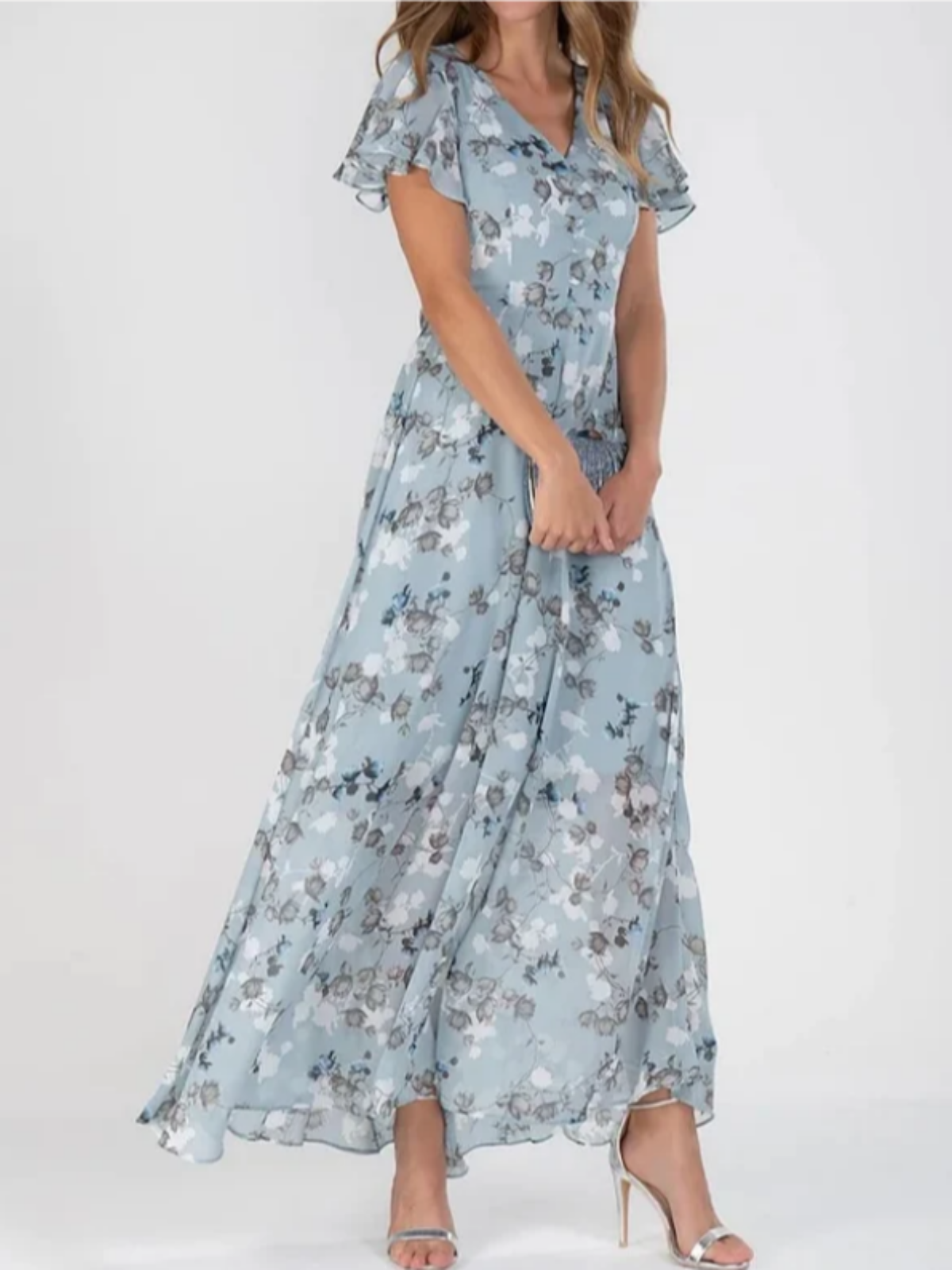 Liza | Jurk met bloemen patroon