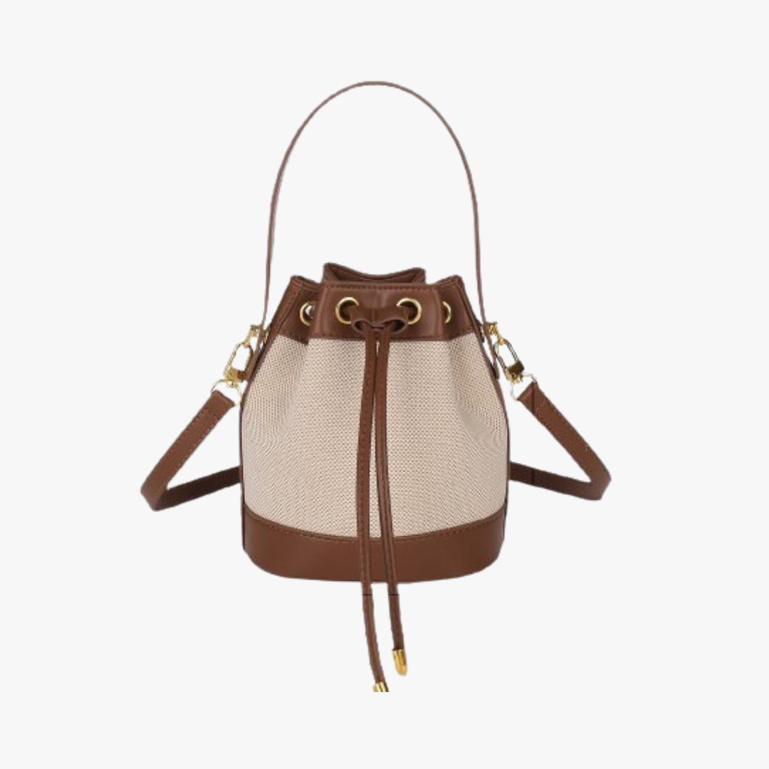 Canvas Bucket Bag