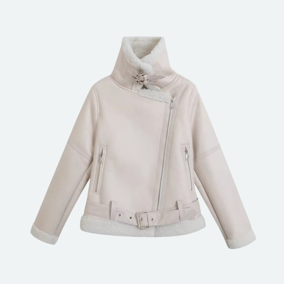 Danna | Shearling-lined jacket