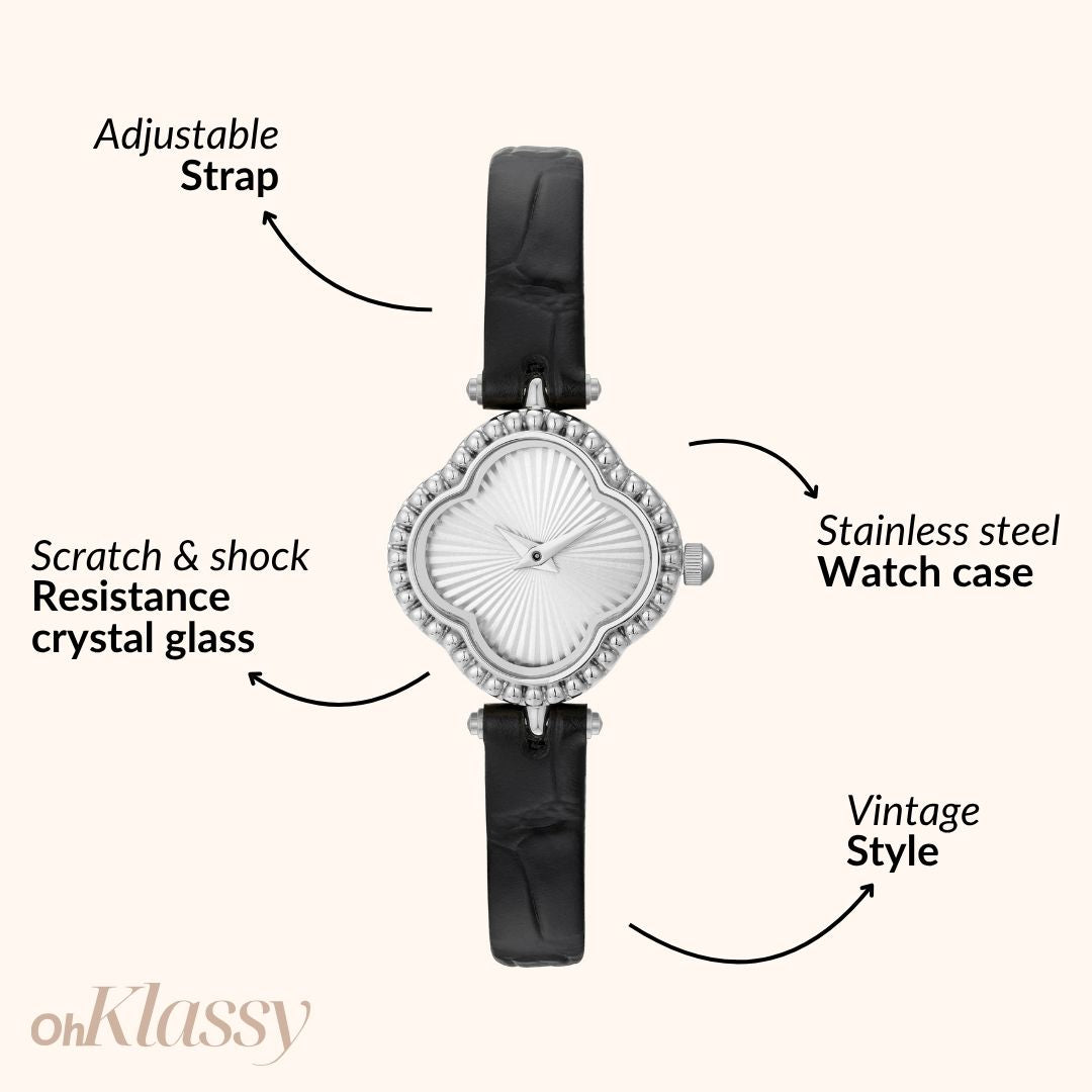 Vespera | Leather Silver