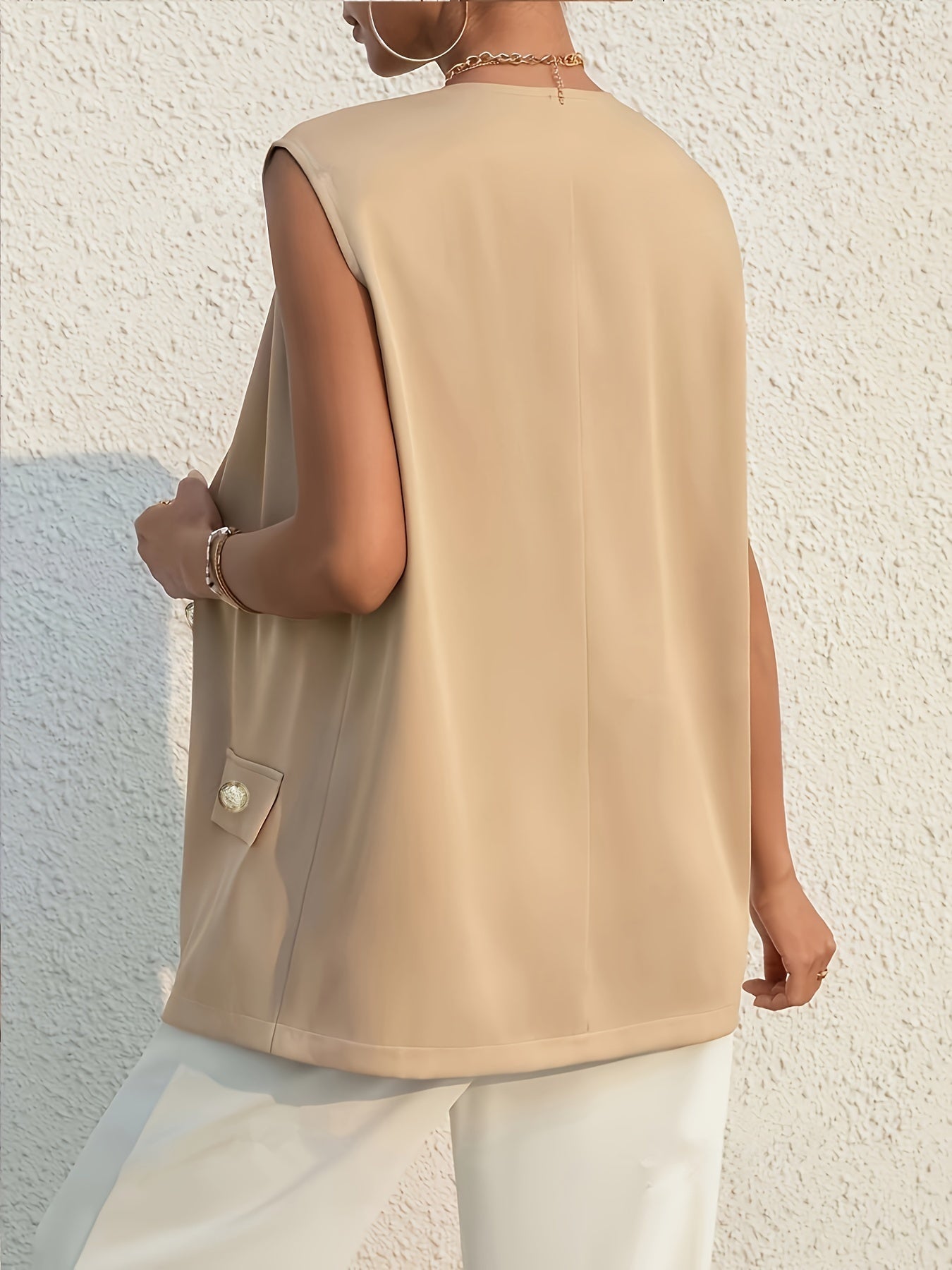 Alvina | Sleeveless blazer