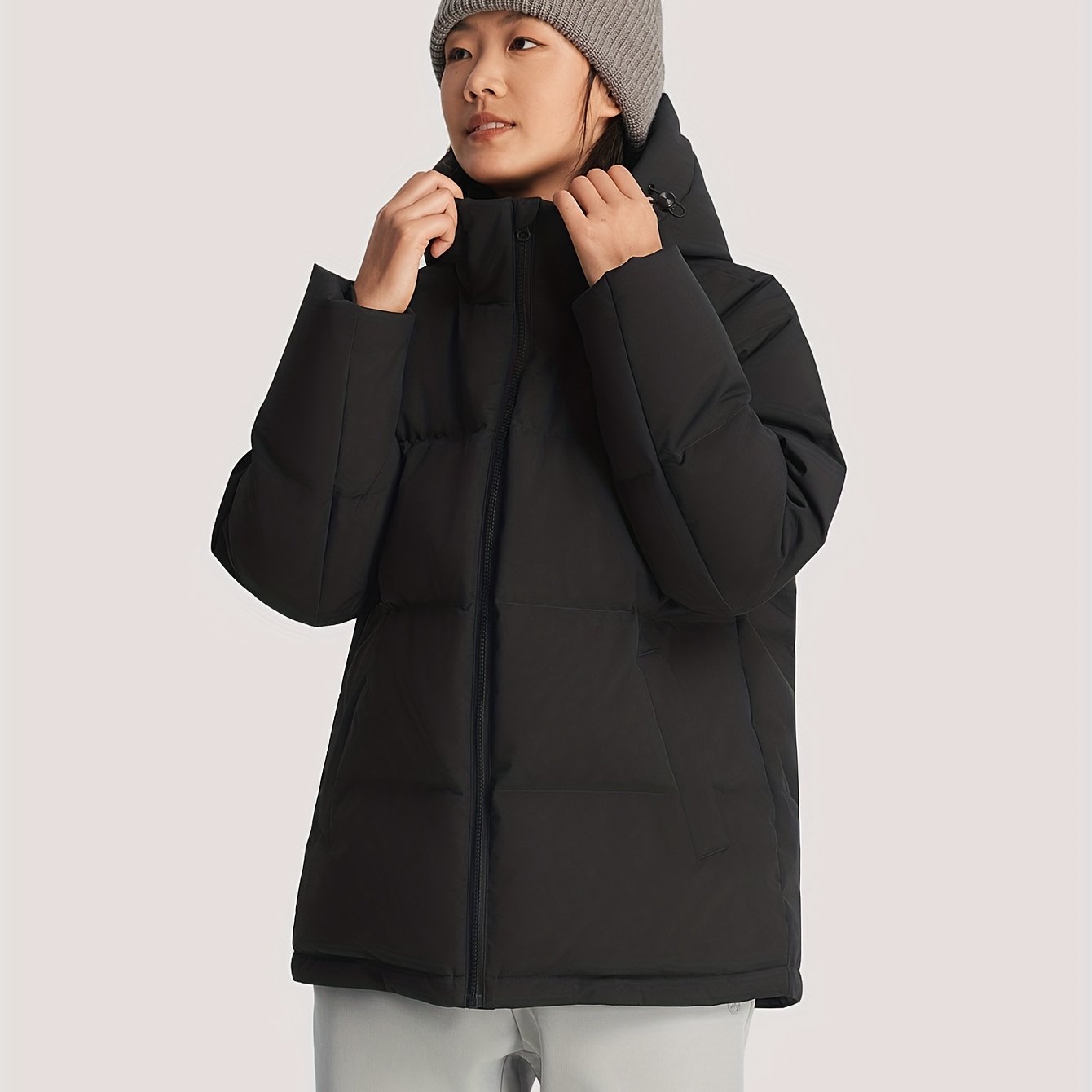 Ellia | Hooded down jacket