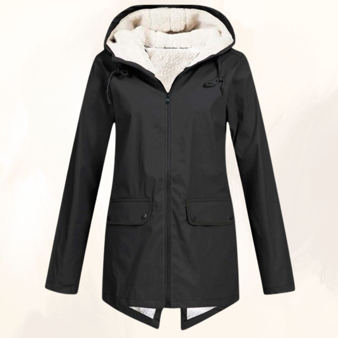 Nora | Gewatteerde parka met capuchon
