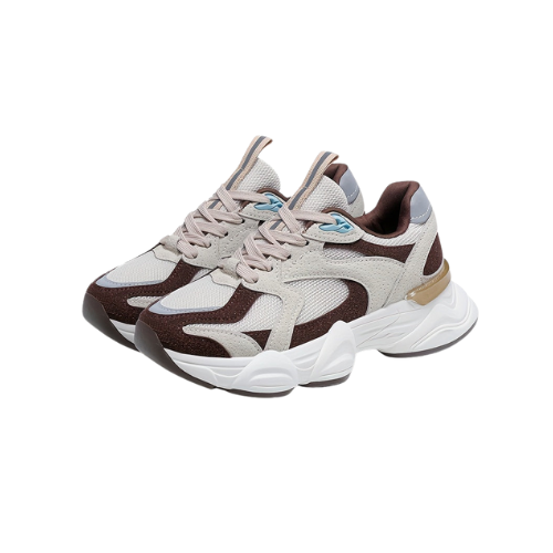Moderne Sneaker met verhoogde zool