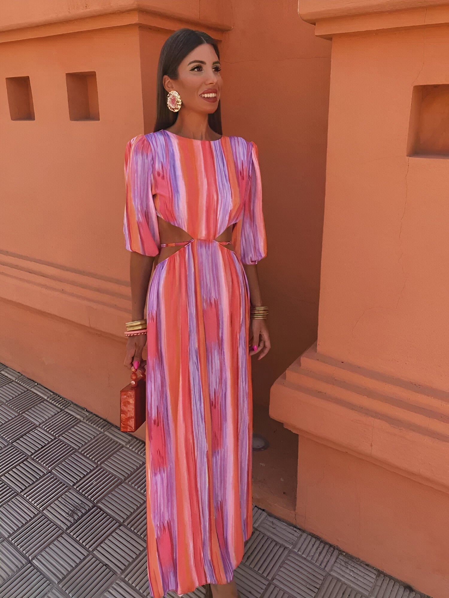 Sola | Backless Maxi Dress