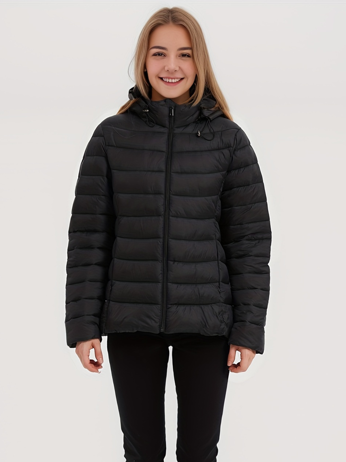 Lorah | Quilted jacket with hood
