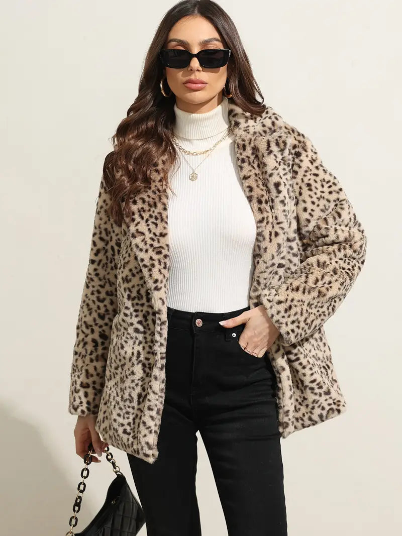 Elle | Faux fur coat