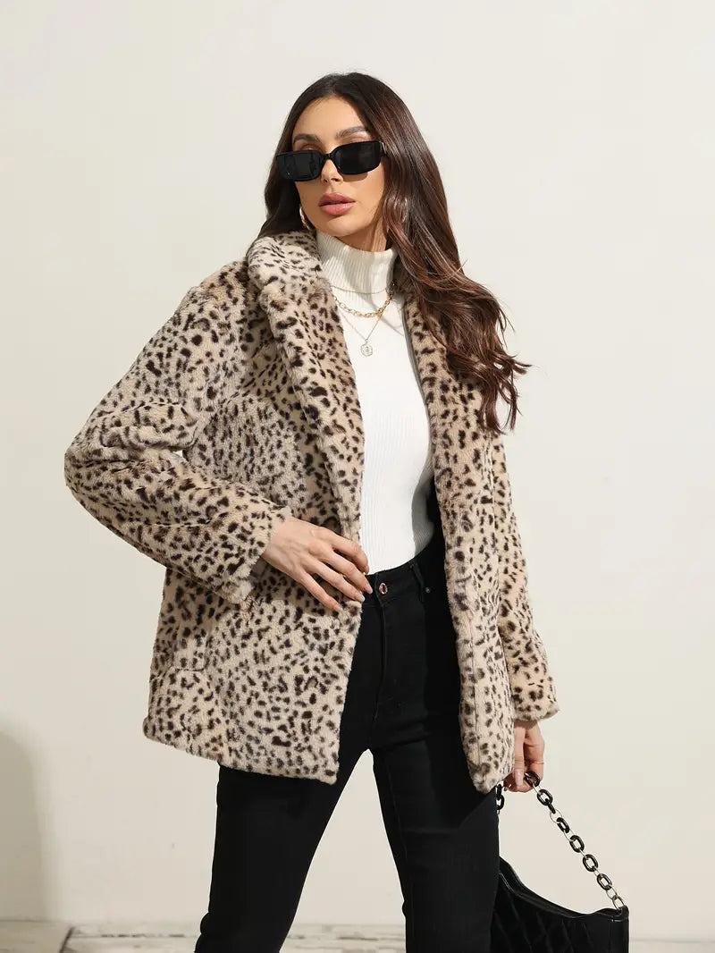 Elle | Faux fur coat