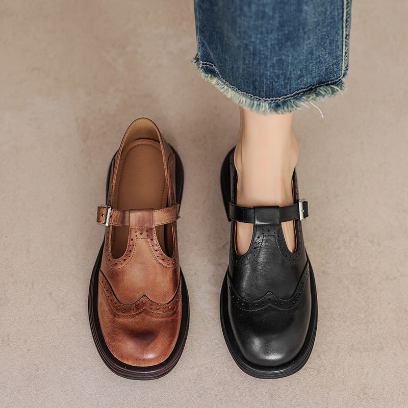 Skyla | T‑strap mules