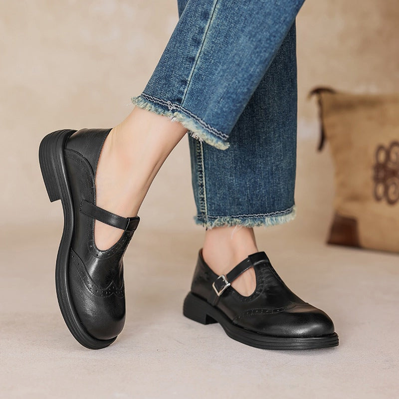 Skyla | T‑strap mules