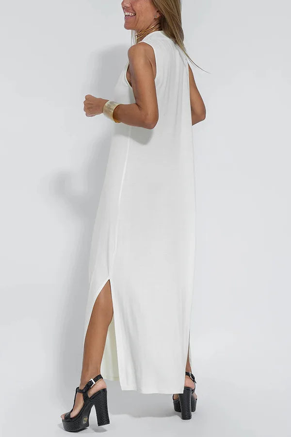 Lissa | Vintage jurk met V-hals