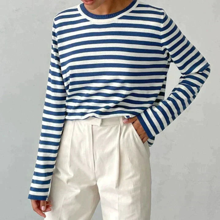 Elise | striped shirt