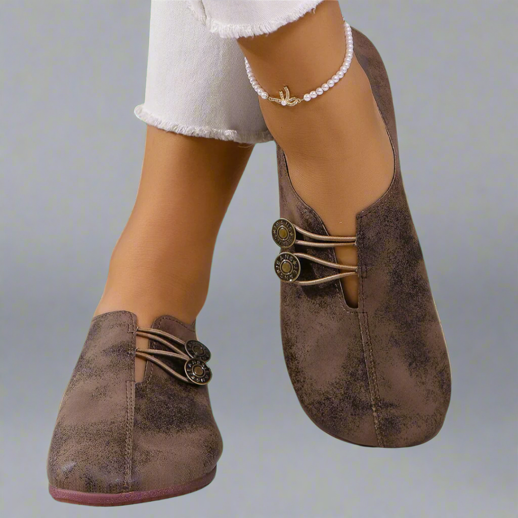 Brown slip-On Loafer