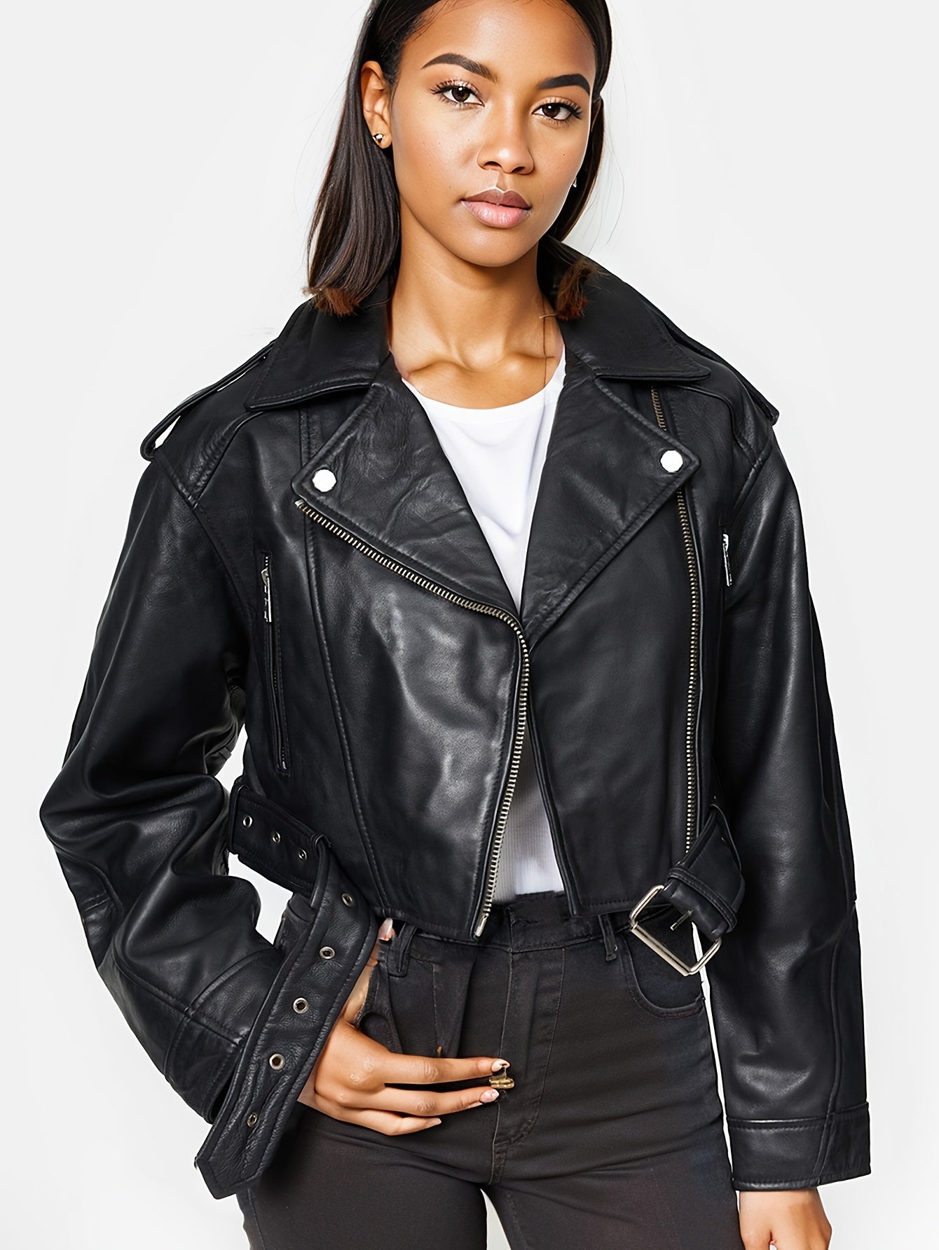 Ciara | Jacket with adjustable belt