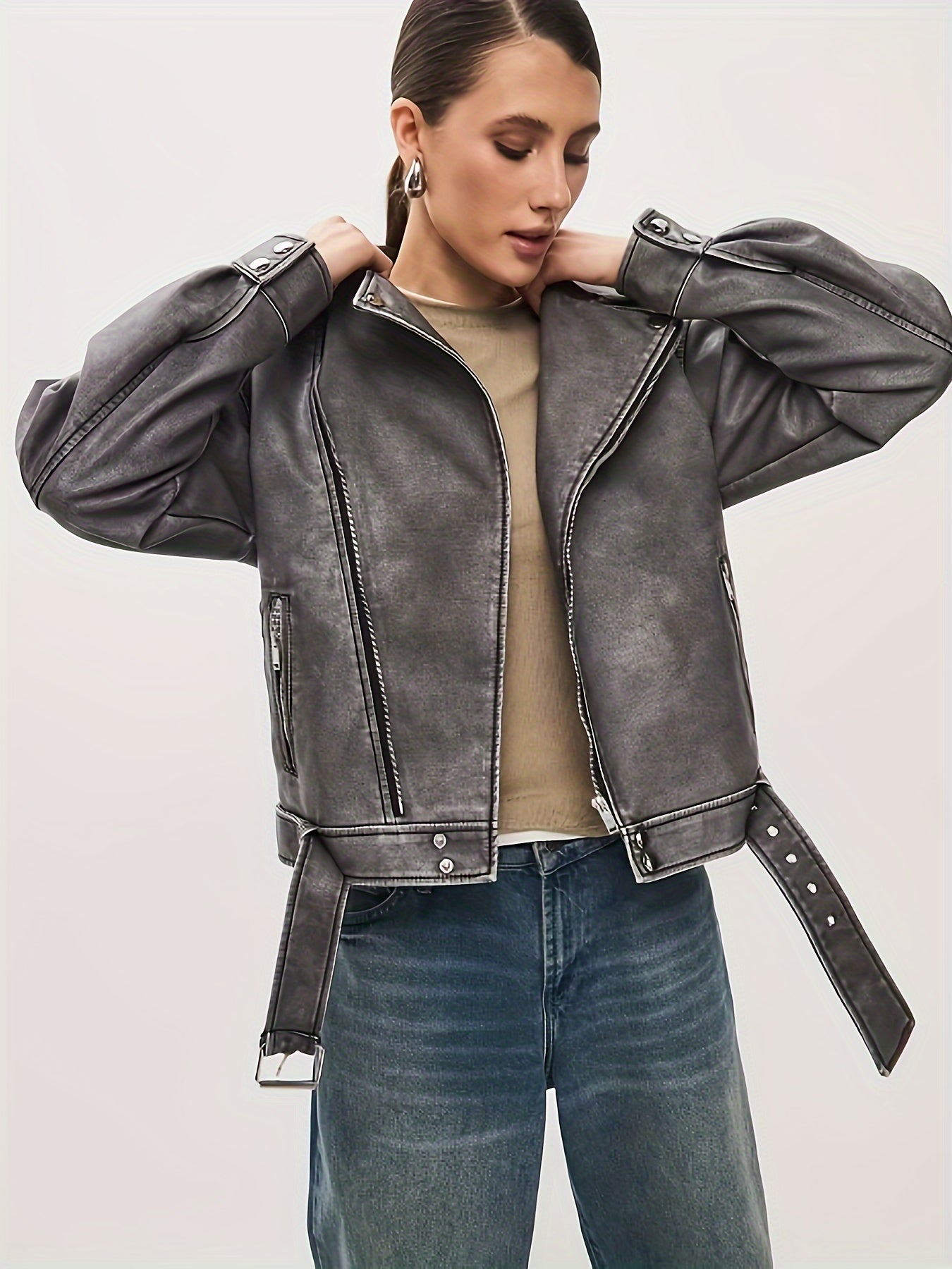 Lavinia | leather jacket