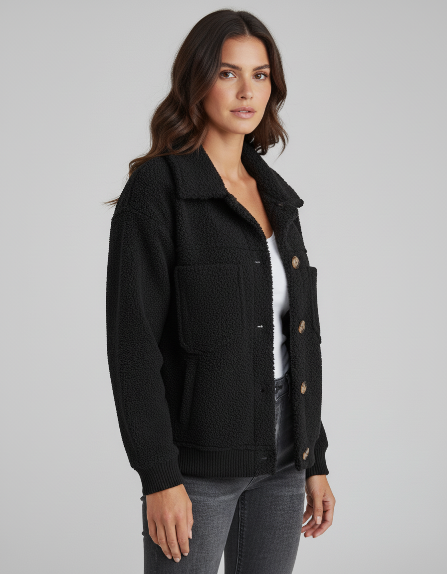 Ashly | Teddy Cardigan