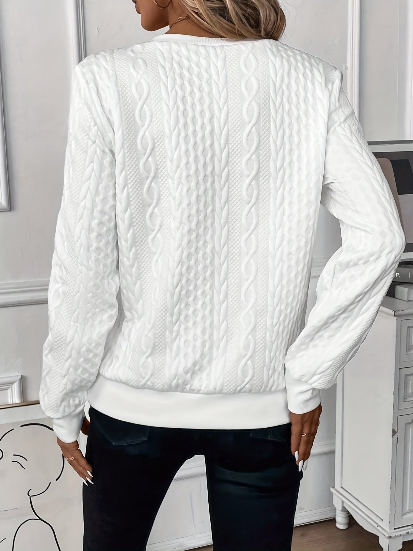 Fanni | Knit jumper with half zip