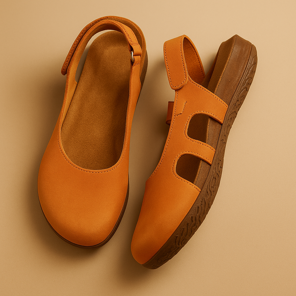 Closed Slingback Sandals