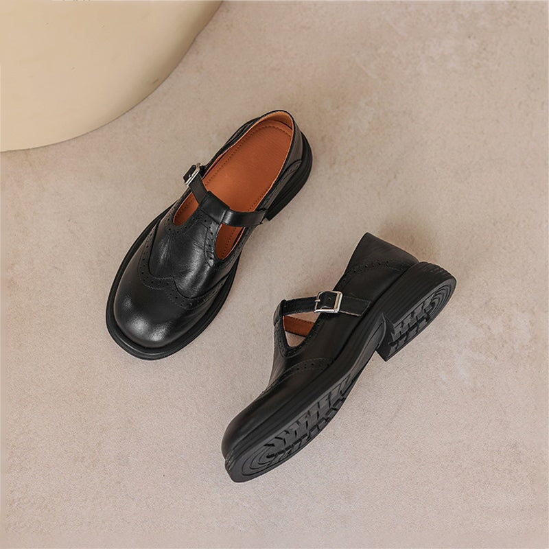 Skyla | T‑strap mules