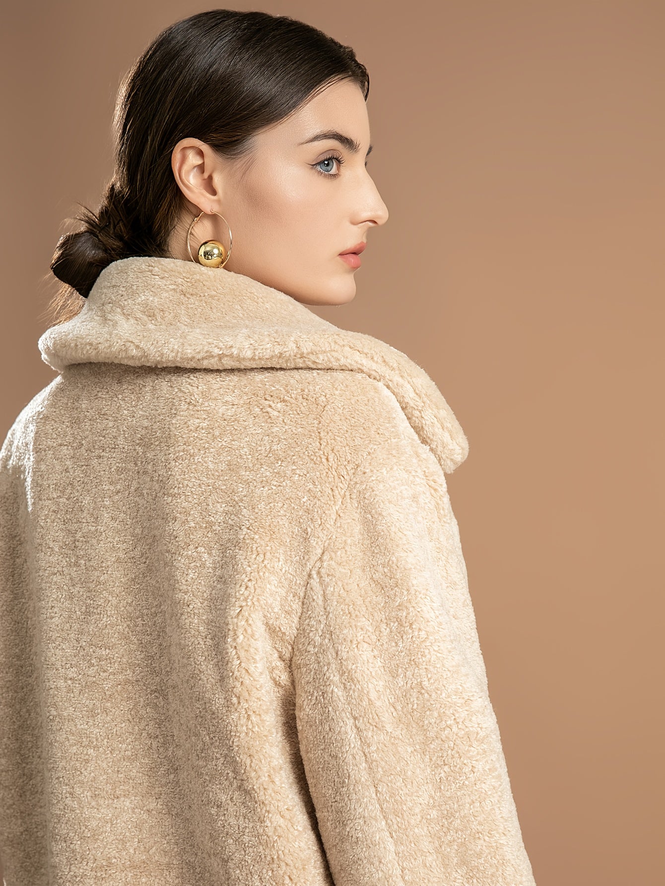 Sifra | Faux fur teddy coat