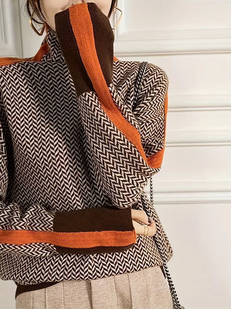 Shirly I Soft Stretch Turtleneck Top