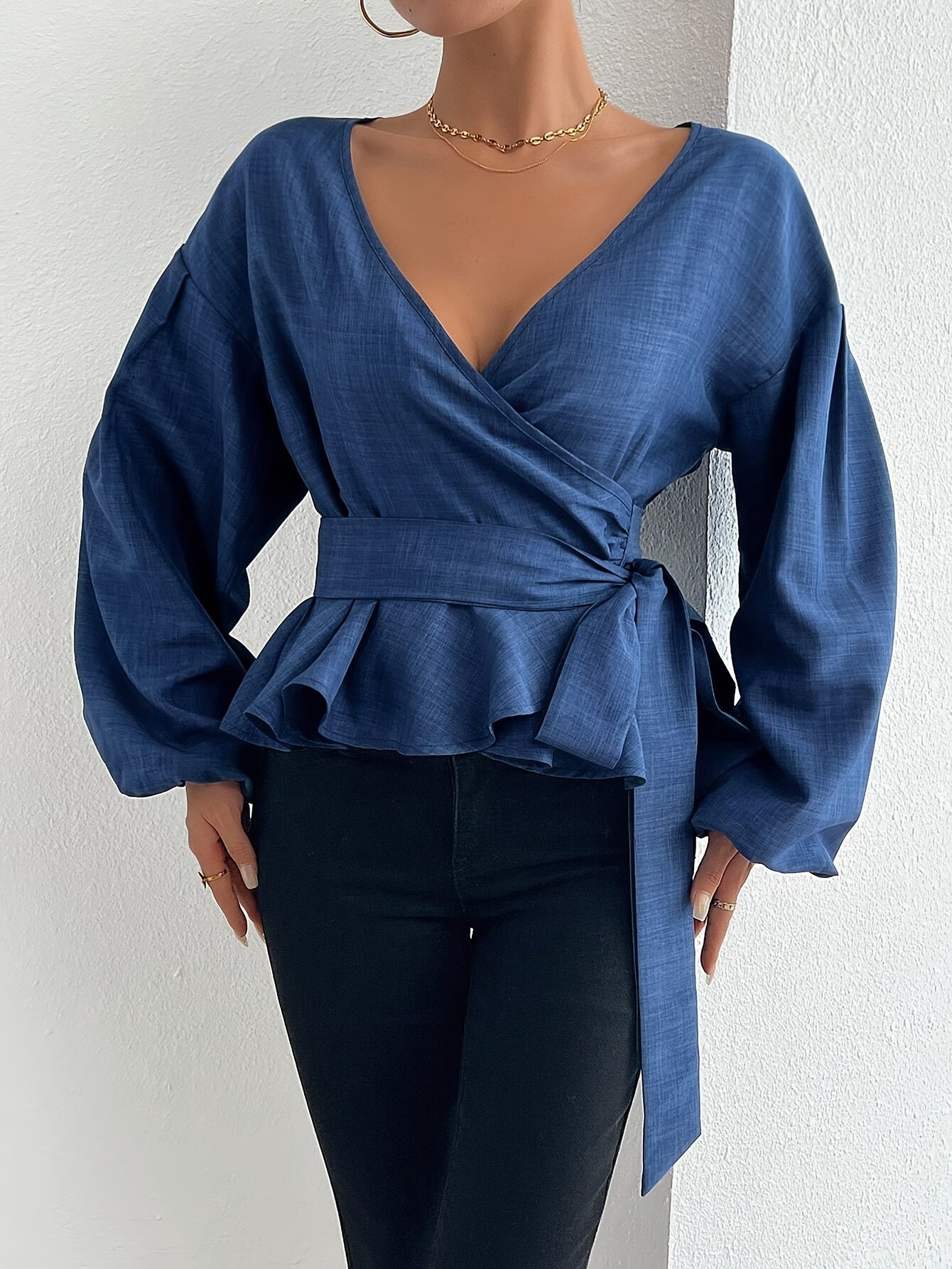 Jacy | Cross Blouse
