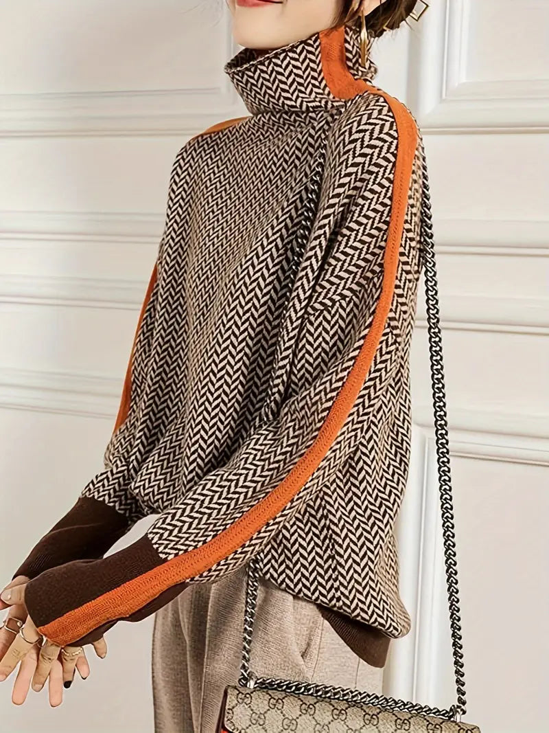 Shirly I Soft Stretch Turtleneck Top