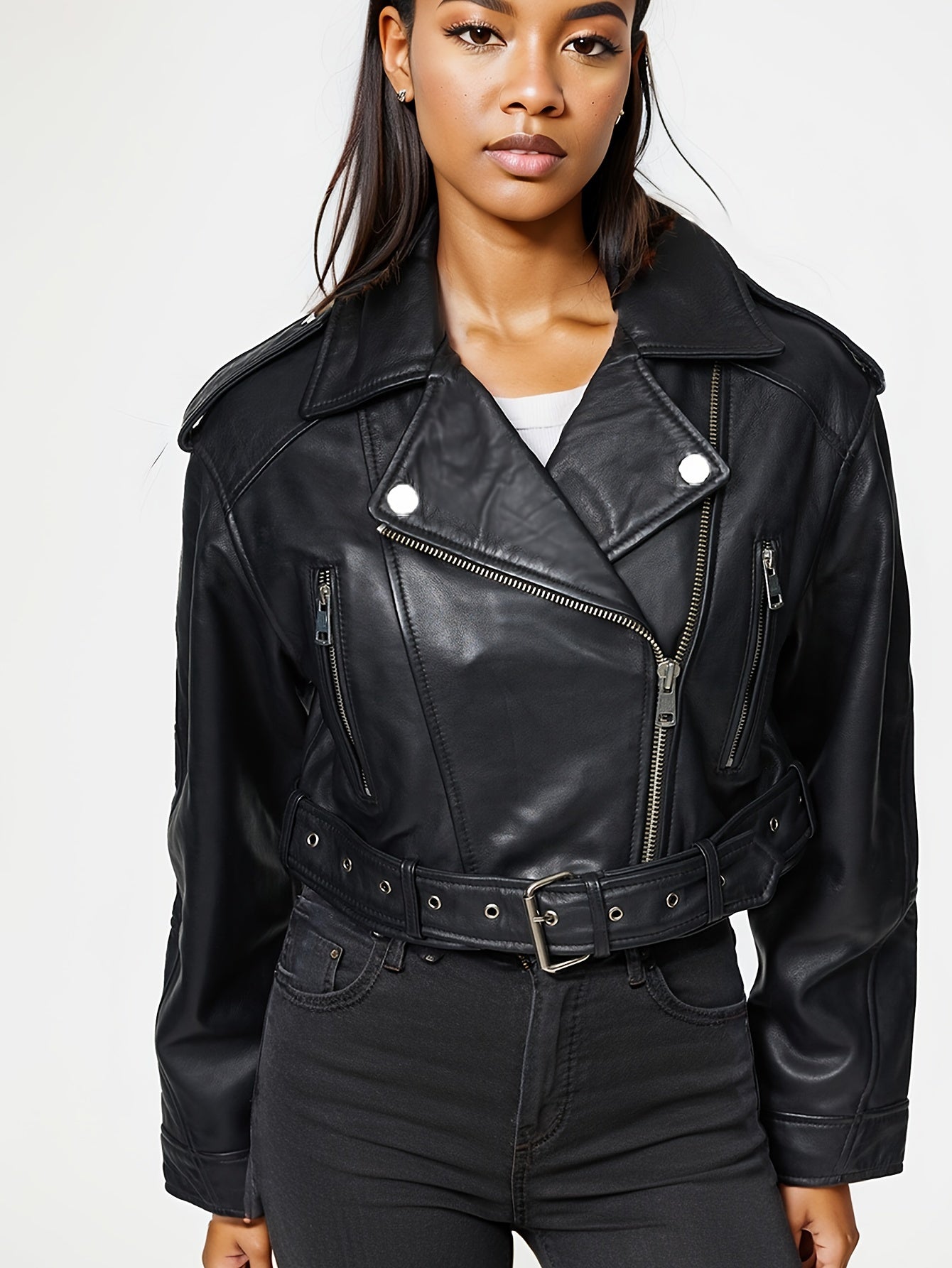 Ciara | Jacket with adjustable belt