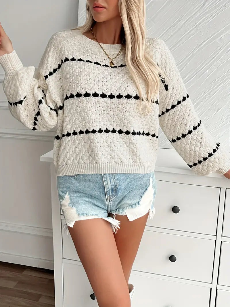 Fayth | knitted jumper with a round neck