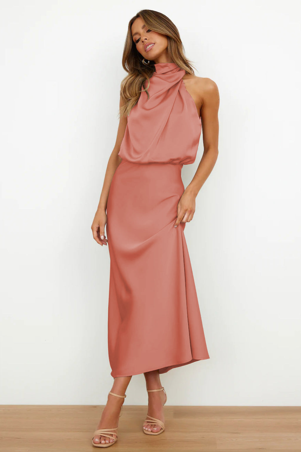 Mayra | Jurk met halternek