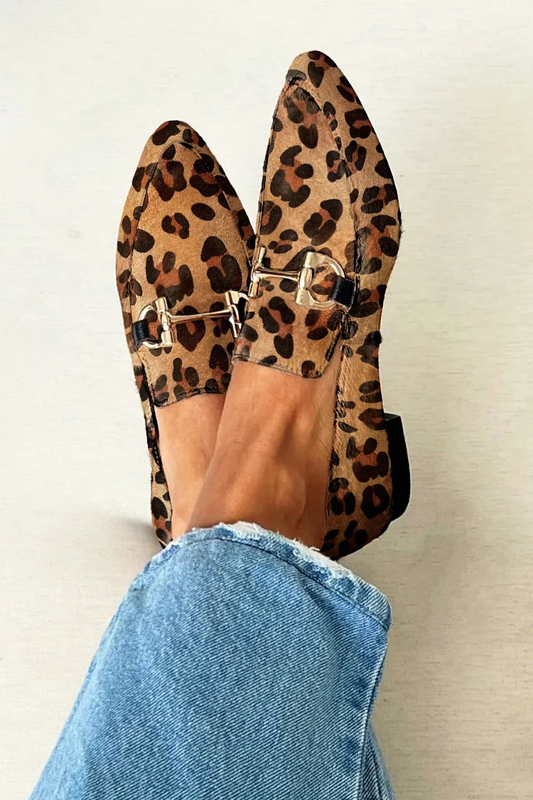 Juul | loafers met subtiele hakken