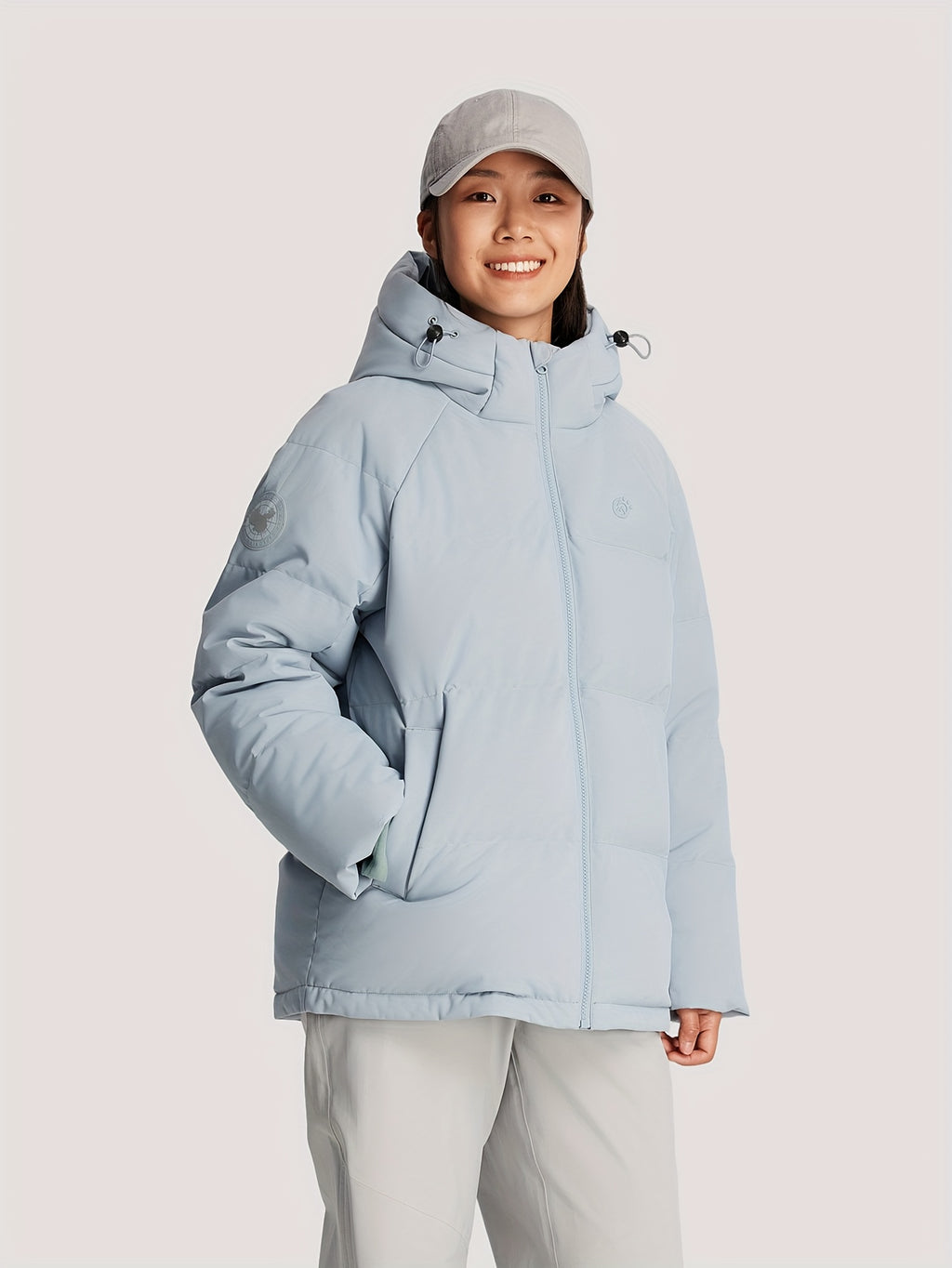 Ellia | Hooded down jacket