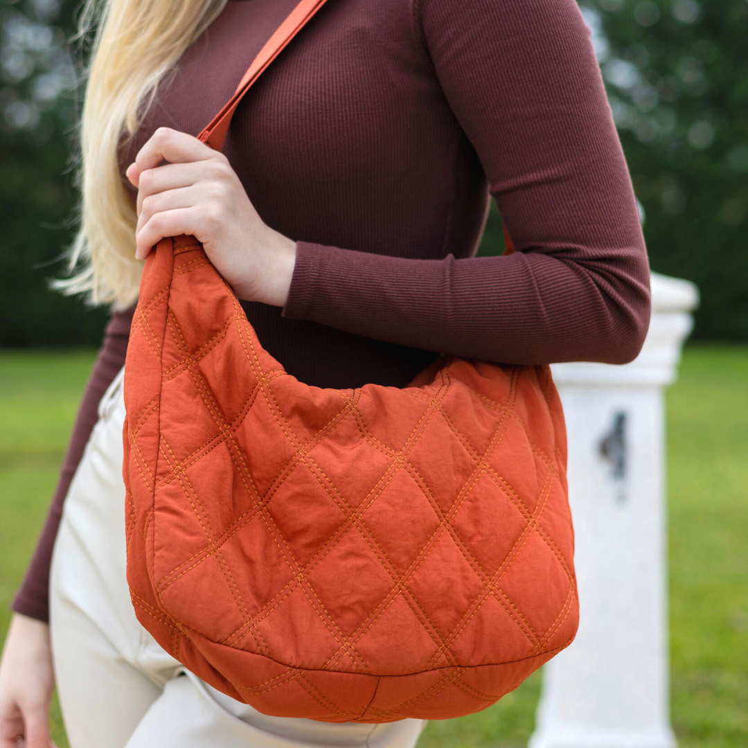 Quilted Puffer Bag