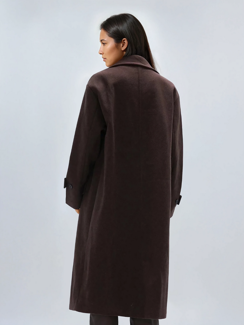 Syfra | Oversized wool blend coat