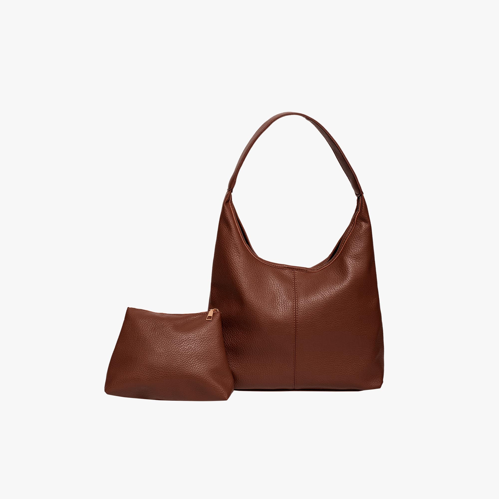 Vegan Leather Hobo Bag