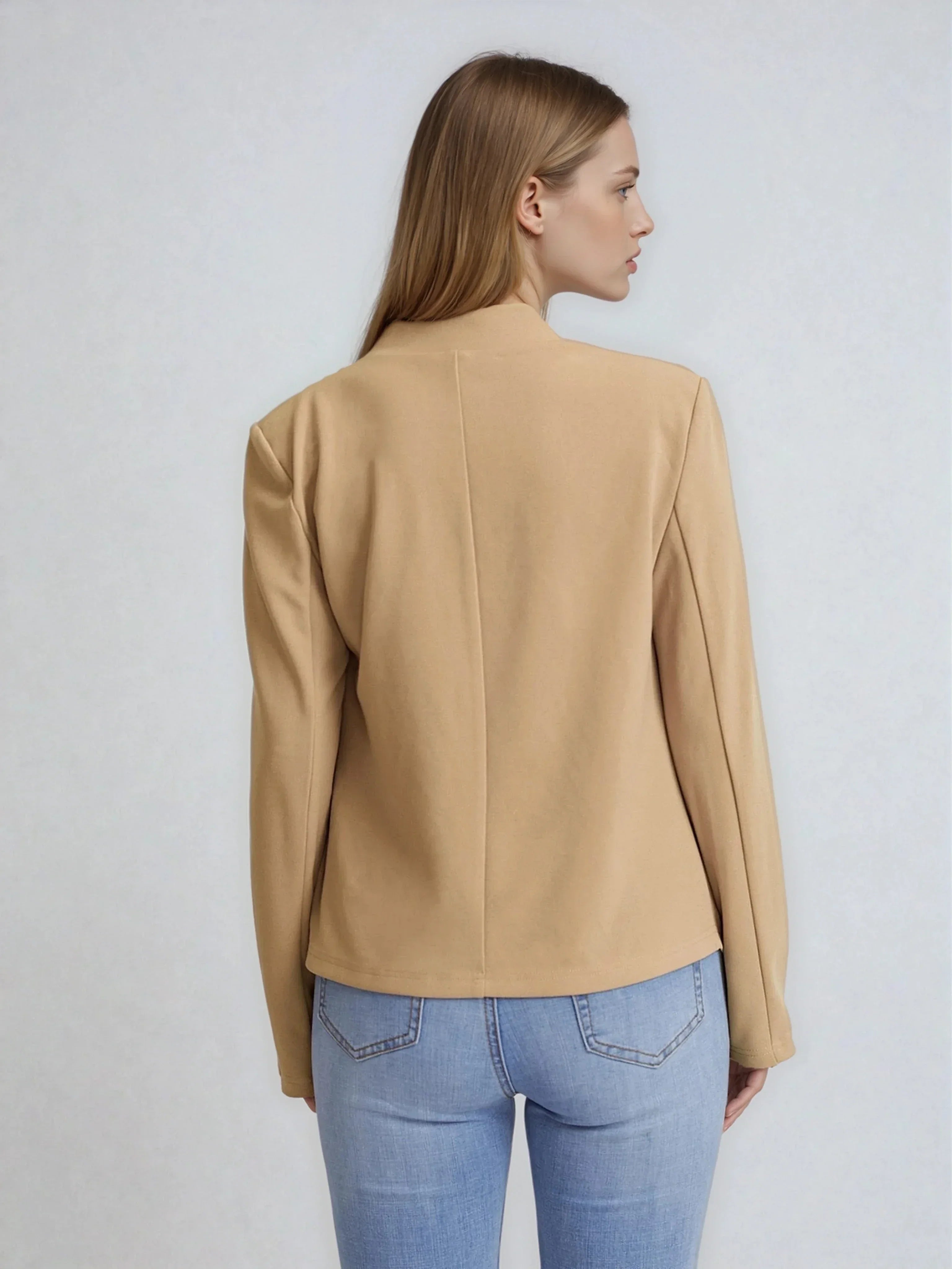 Seyma | Lightweight blazer with open front