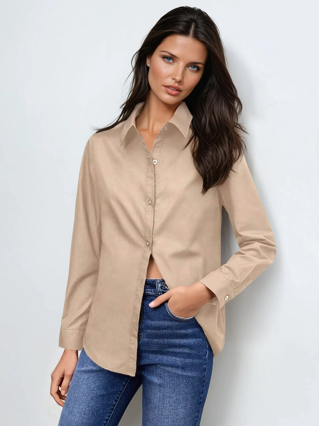 Tuana | Shirt with collar