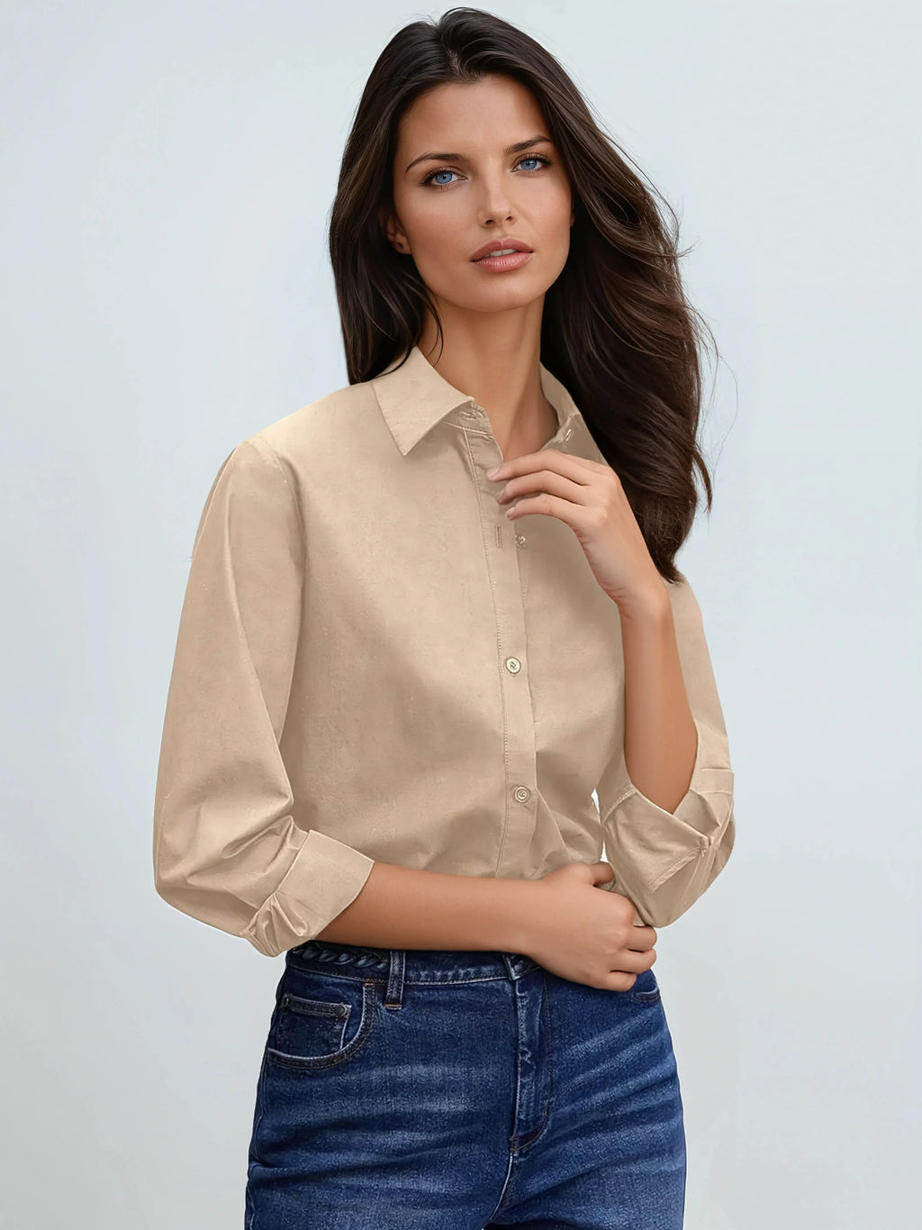 Tuana | Shirt with collar