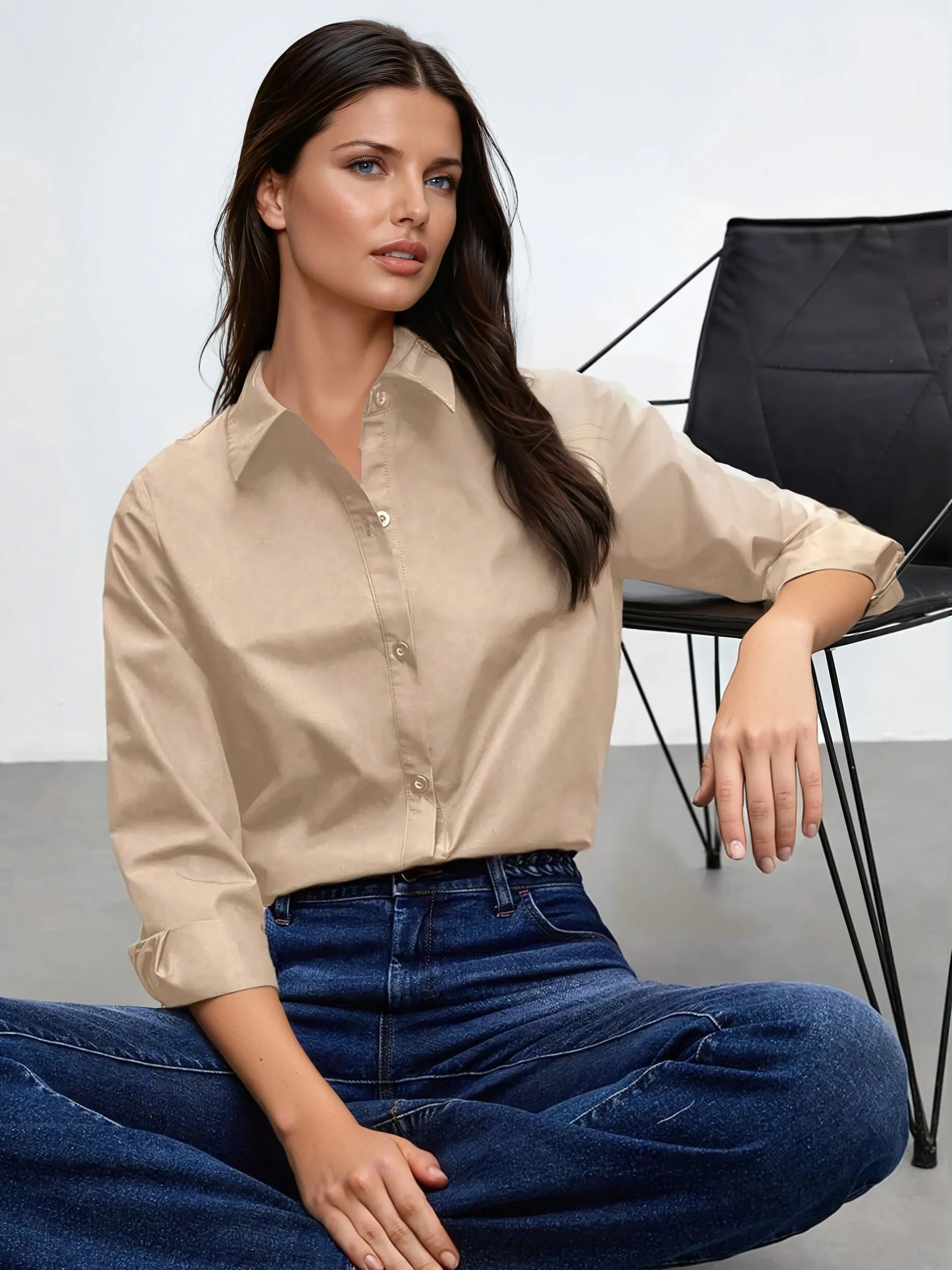 Tuana | Shirt with collar