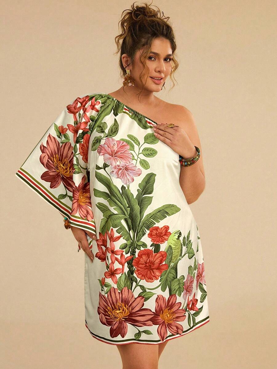 Annie | One-shoulder mini-dress