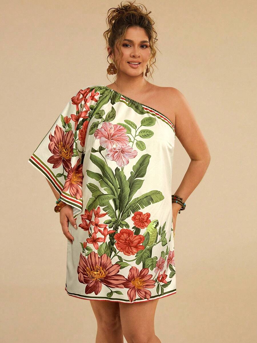 Annie | One-shoulder mini-dress