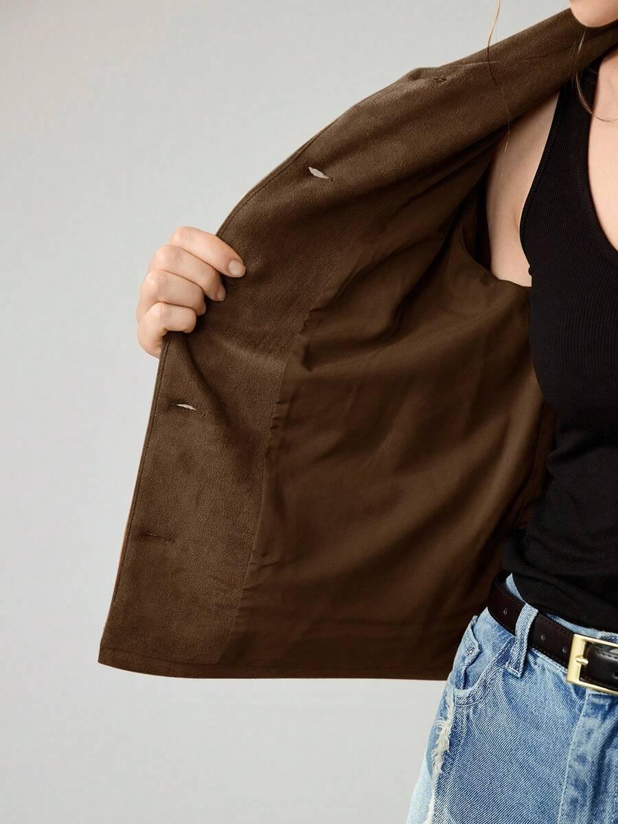 Shenia | Blazer with vintage coin design