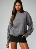 Jaydie | Oversized cable knit sweater