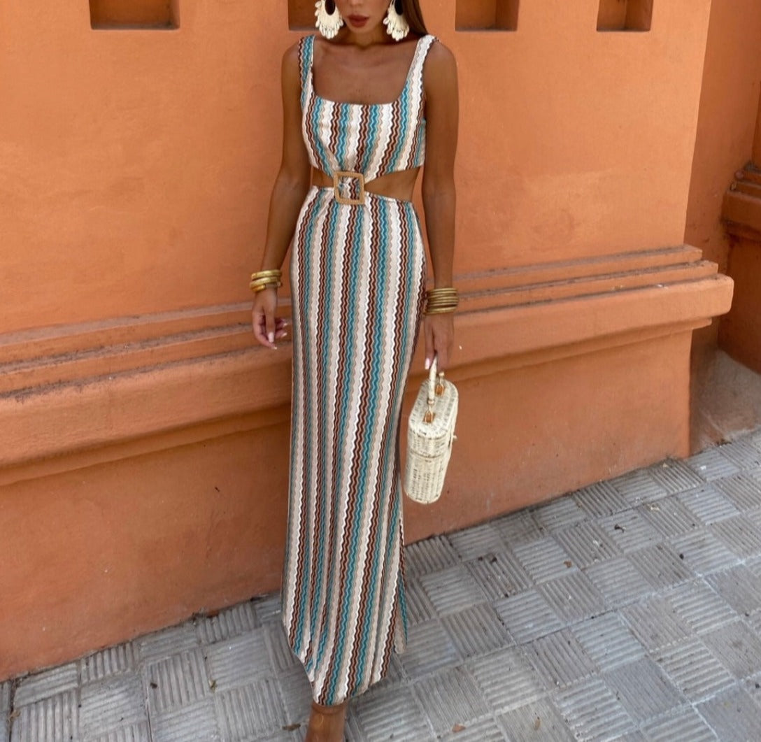 Karina | Sunset Breeze-jurk