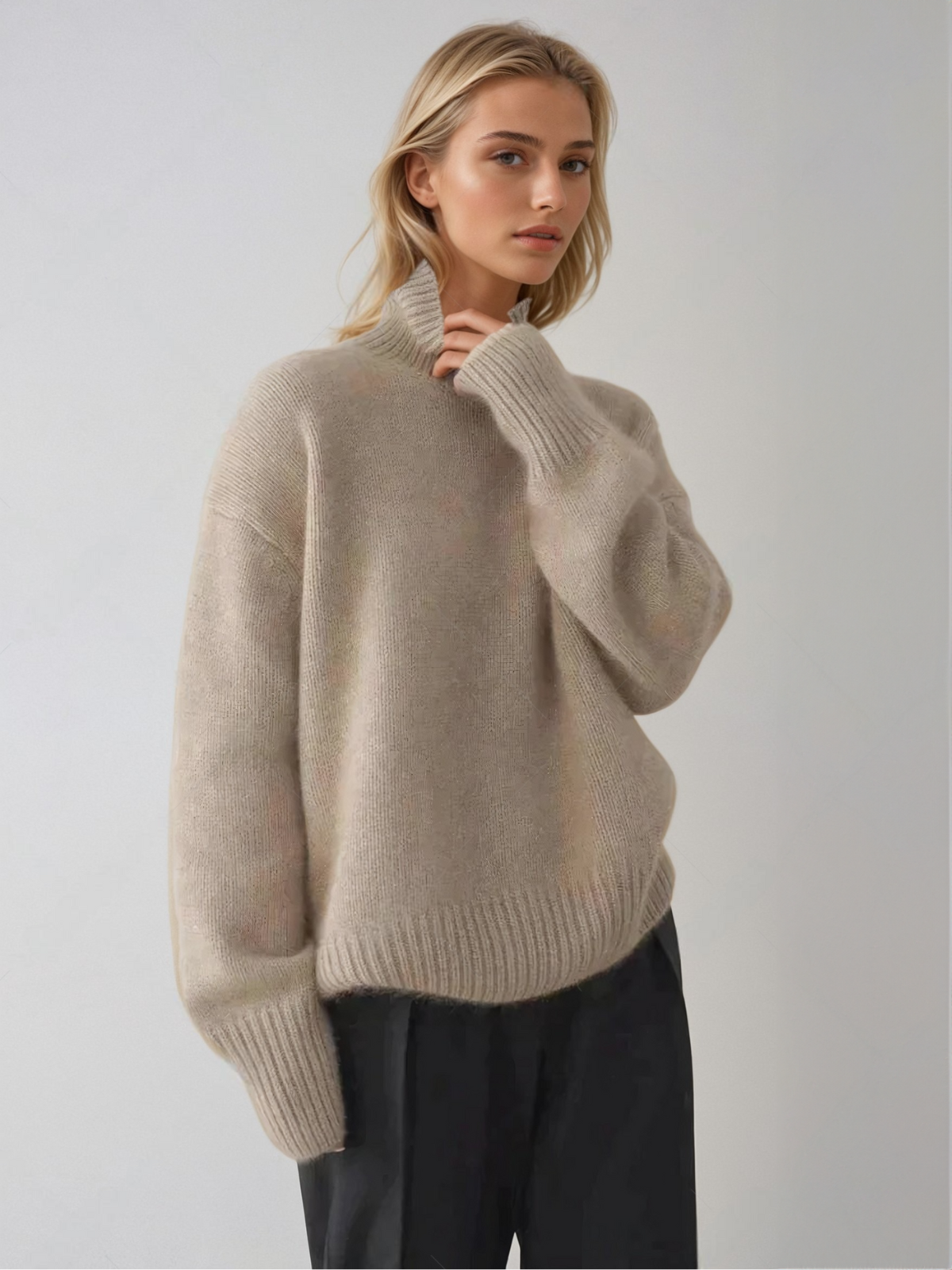 Luxury woollen jumper