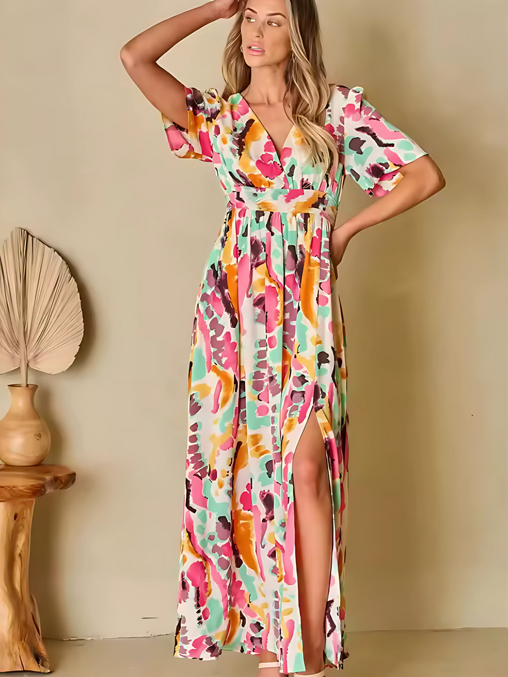 Lyssa | Tie-dye print dress