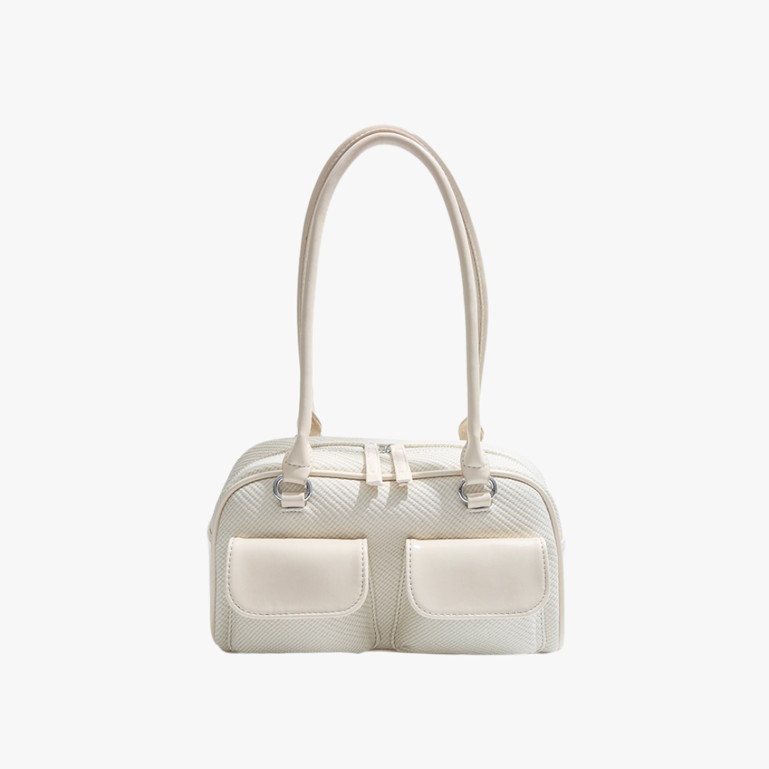 Pebbled Shoulder Bag